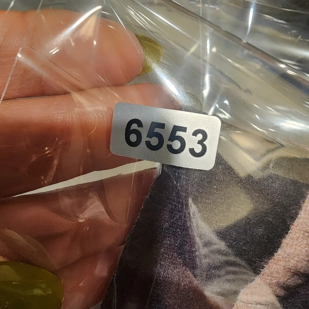 ODIVA Plaid Fringe Scarf in Blue and Tan NWT